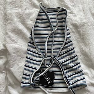 Tie Back Halter Crop Top! NWT